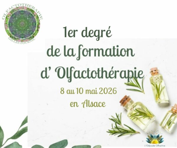 Formation olfactothérapie mai 2026 Alsace